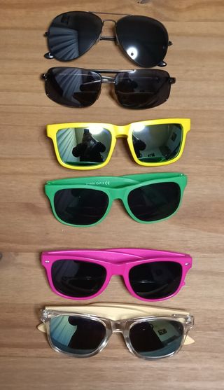 Gafas de sol aviador negras