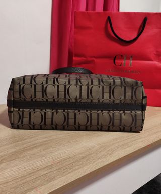 Bolso shopper grande . Carolina Herrera 