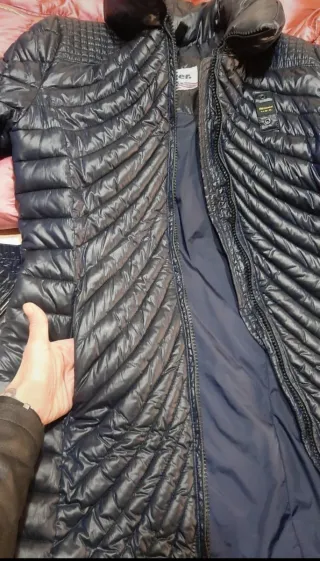 Blauer USA Giubbotto Lungo Donna Blu XL