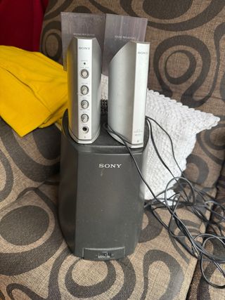 Altavoces Sony 2.1 Negro/Plata