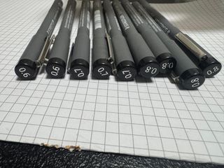 Set 5 pennini Staedtler Pigment Liner 