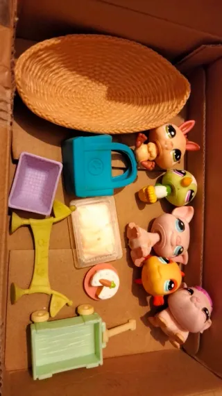 Littlest Pet Shop Acessórios e Bonecos