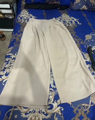 Pantalón ancho beige Shein