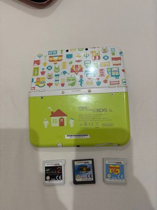 Nintendo 3DS XL White + 3 giochi