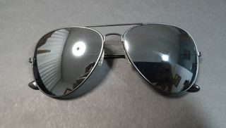 Occhiali da sole aviator neri