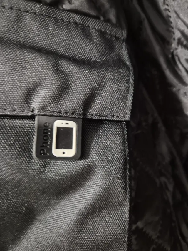 Chaqueta Moto Negra Protector