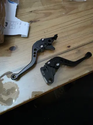 Manetas de moto negras