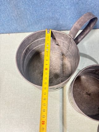 Set 3 Misurini Vintage Ferro