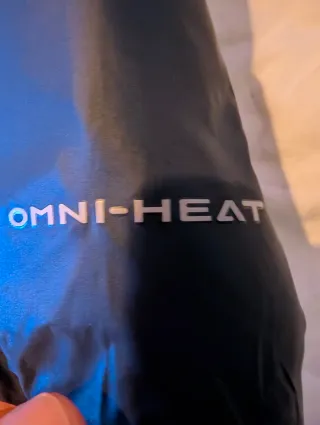 Chaqueta Columbia Omni-Heat Azul y Dorada