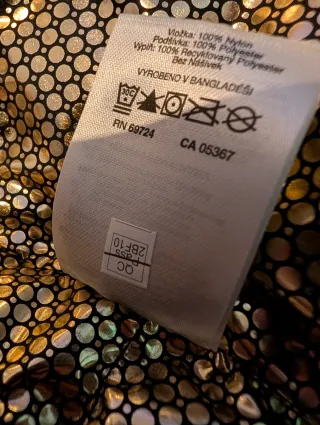 Chaqueta Columbia Omni-Heat Azul y Dorada