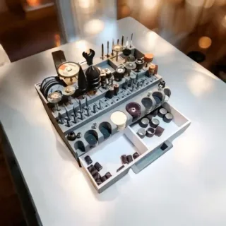 Organizador Dremel con cajón