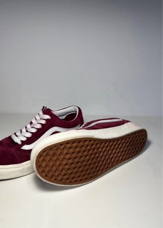 Vans Old Skool Pig Suede Pomegranate