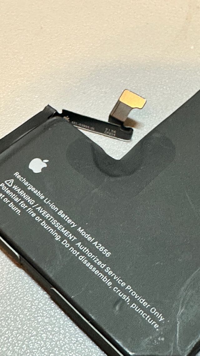 Batteria iPhone 13 Pro - 83%. Originale Apple 