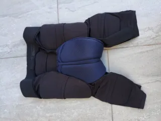 Culotte Rockrider con protección D3O para ciclismo