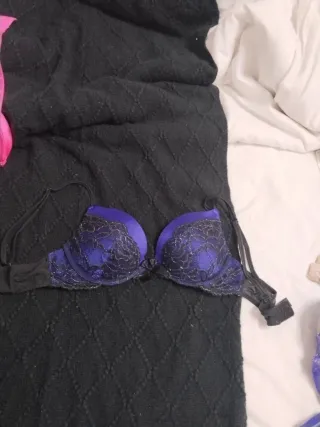 Sujetador Victoria's Secret 34B Azul