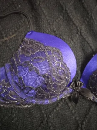 Sujetador Victoria's Secret 34B Azul