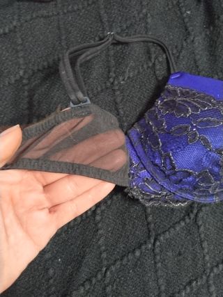 Sujetador Victoria's Secret 34B Azul