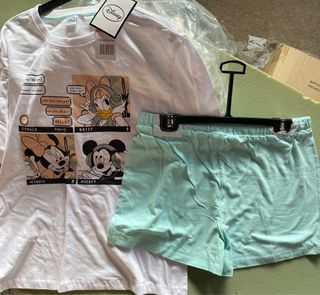 Pijama Corto Disney Mickey Minnie Daisy Donald