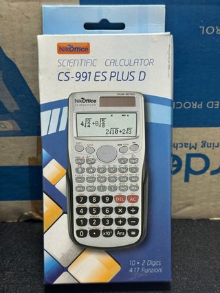 Calcolatrice Scientifica NikOffice CS-991 ES PLUS 