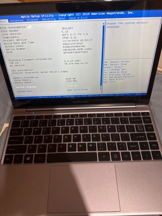 Portátil Teclast F7 Plus