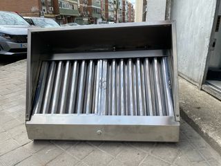 Campana extractora industrial acero inoxidable