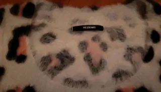 Maglione Tezenis fantasia animalier taglia L