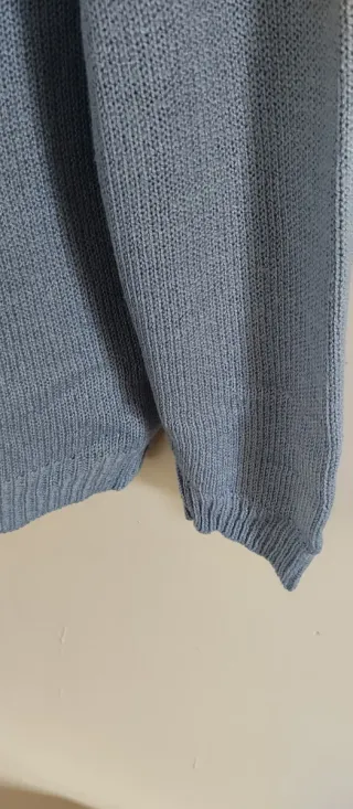 Maglione donna azzurro
