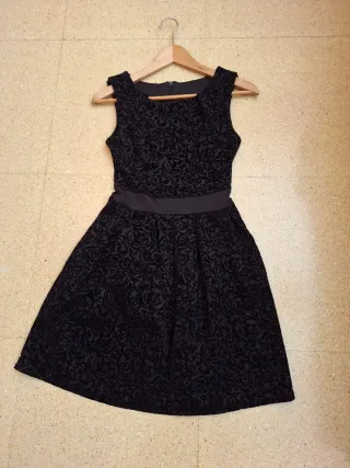Vestido negro talla S