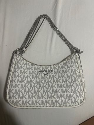 Bolso Michael Kors Blanco y Gris