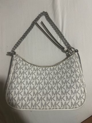 Bolso Michael Kors Blanco y Gris