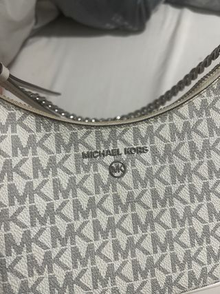 Bolso Michael Kors Blanco y Gris