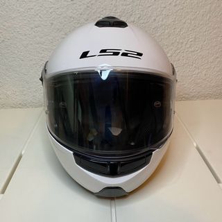 Casco Moto Modular LS2 FF325 Strobe Blanco M