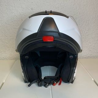 Casco Moto Modular LS2 FF325 Strobe Blanco M