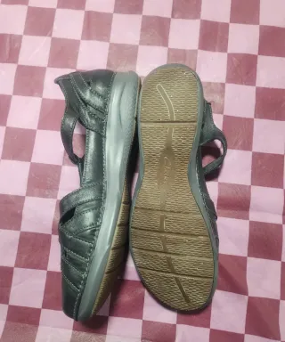 Clarks Zapatos Negros Mujer