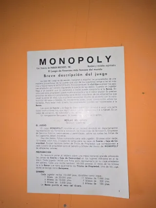Juego Monopoly