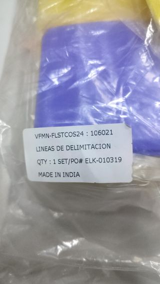 Lote1: Líneas delimitación de Campo Juego Elksport