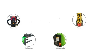 Apilador Eléctrico Autoportante/Autocargable