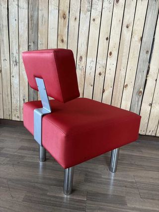 TABURETE LORA ROJO