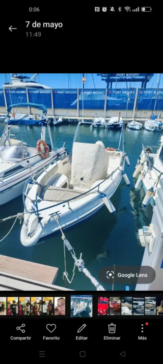 Embarcación Marinello con motor fueraborda 115 evi