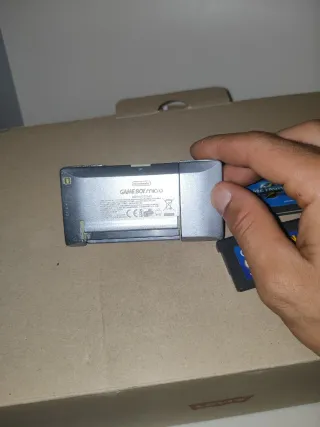 Nintendo Game Boy Micro Silver con 3 giochi