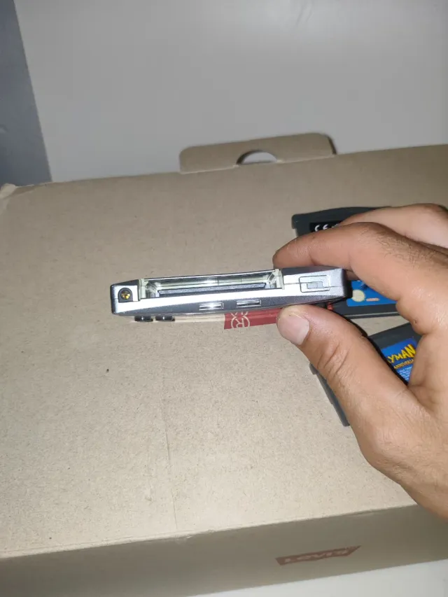 Nintendo Game Boy Micro Plata Con 3 Juegos