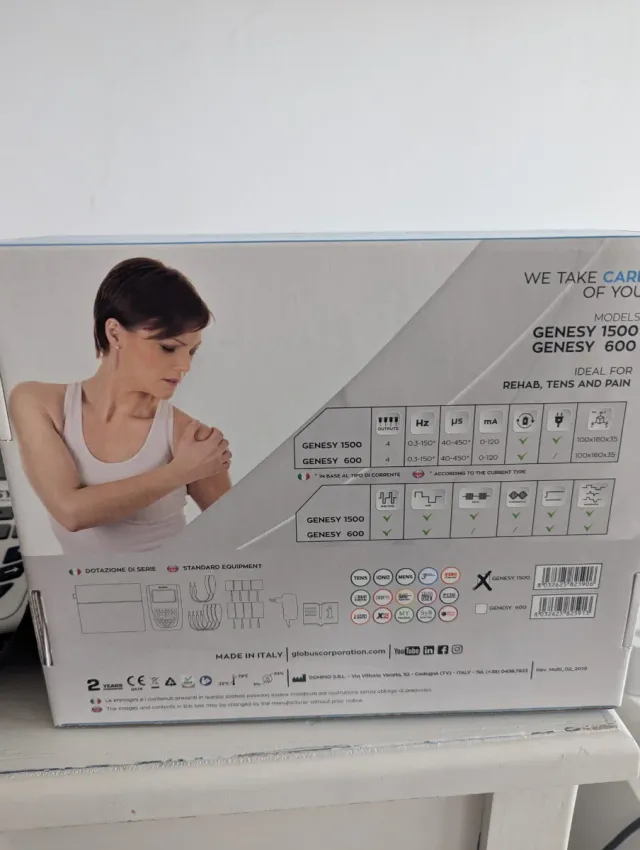 Maquina Electroterapia Genesis 1500