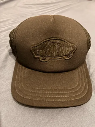 Gorra Vans negra Trucker Logo