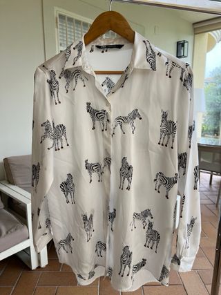 Camisa de cebras Zara 