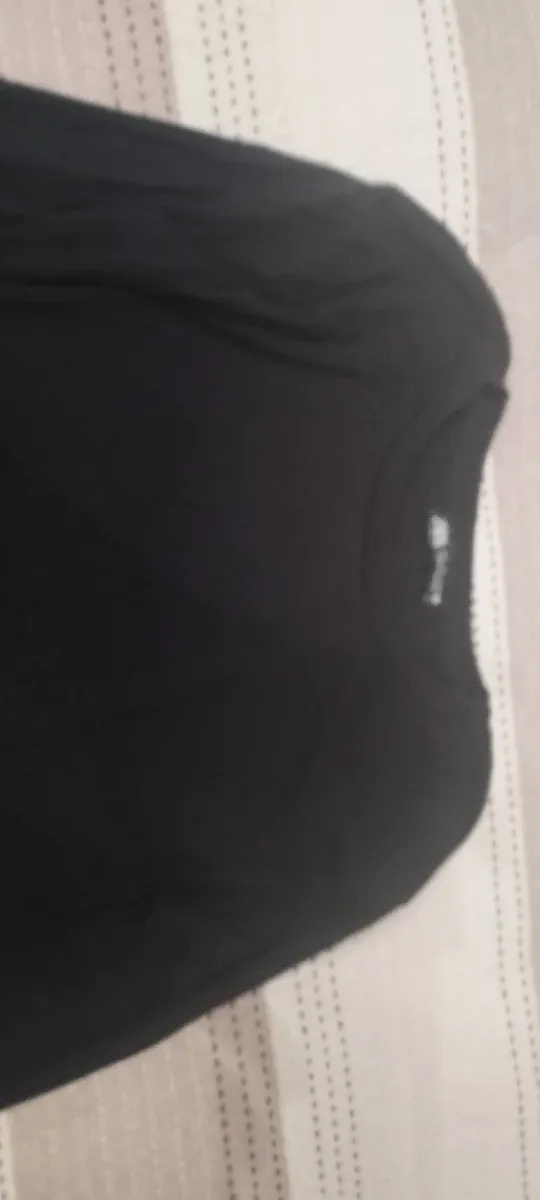 Body negro Zara manga larga talla L