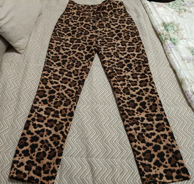 Pantalones Sfera Leopardo Talla S