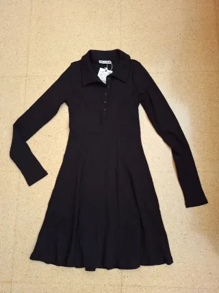 Vestido Negro Zara Talla S NUEVO