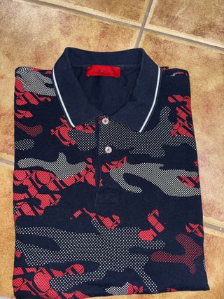 Polo Carolina Herrera Talla XXL Camuflaje