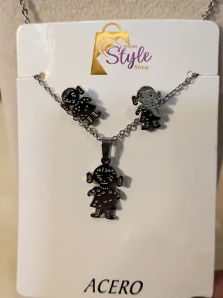 Juego Collar y Pendientes Niña Novel Style Shop