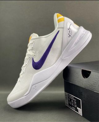 Nike Kobe 8 Morado Blanco Talla 42